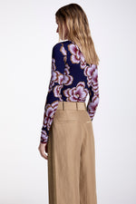 Scrunch Sleeve Crewneck Tee