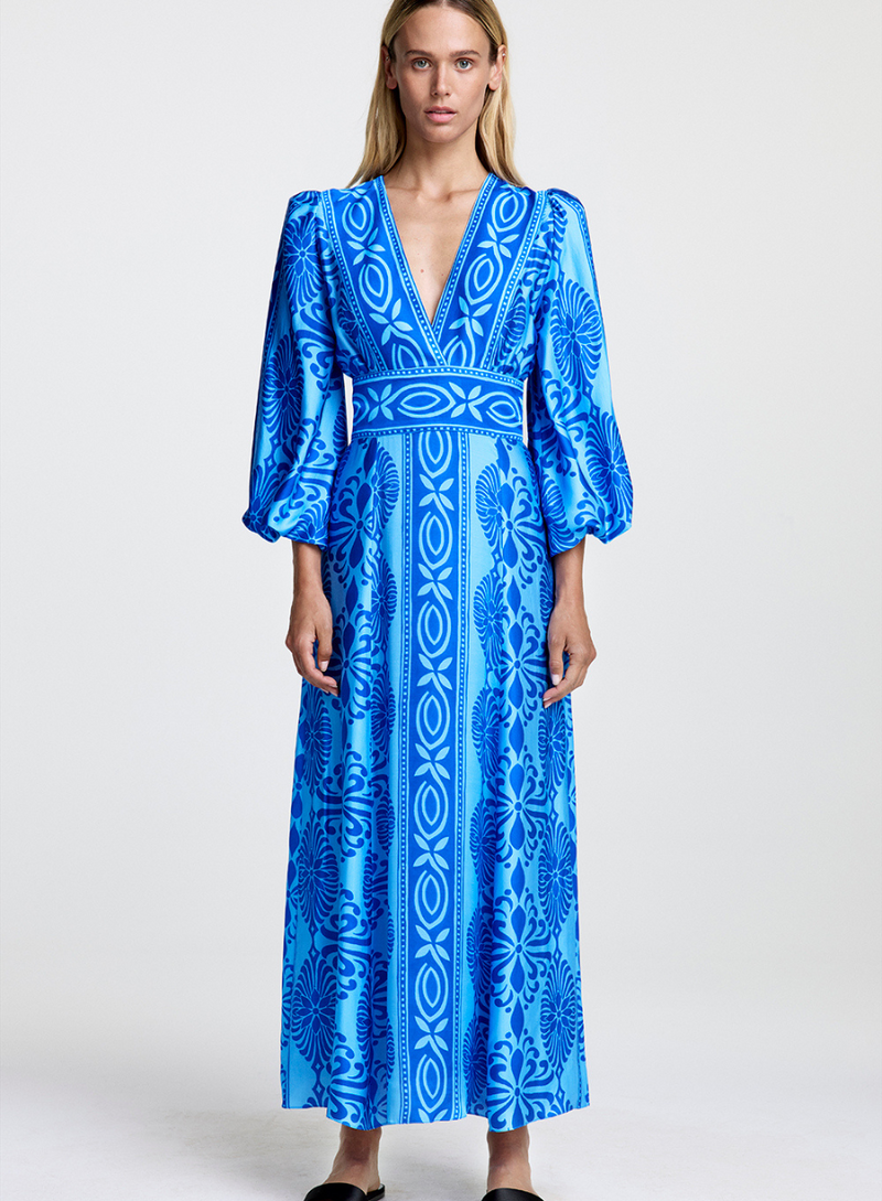 Crossover Midi Dress