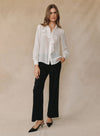 Ruffle Front Shirt