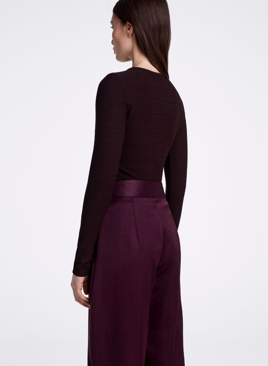 Ruched Knit Top