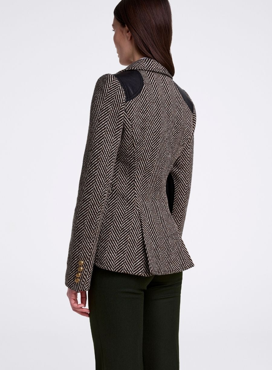 Saddle-Patch Equestrian Blazer