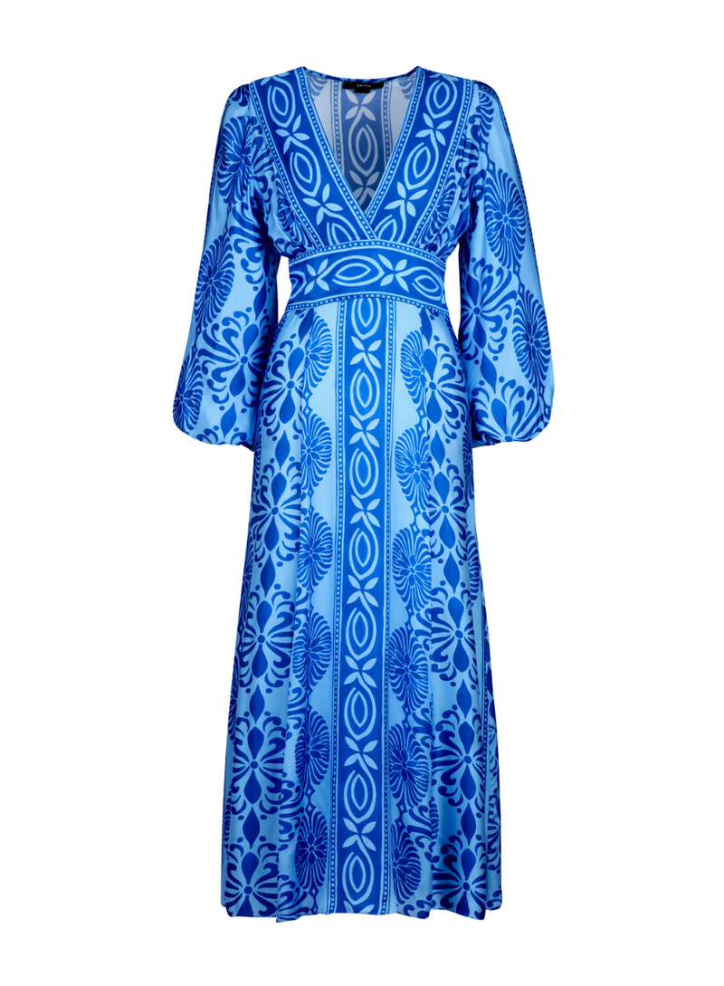 Crossover Midi Dress