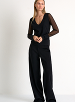 V-Neck Lycra Top
