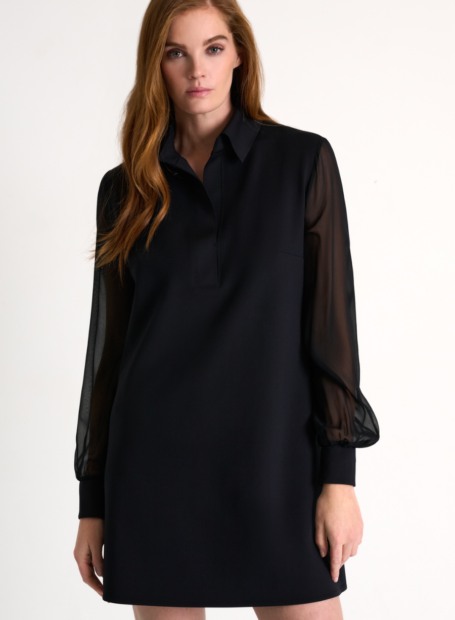 Modern Silk Detailed Dress