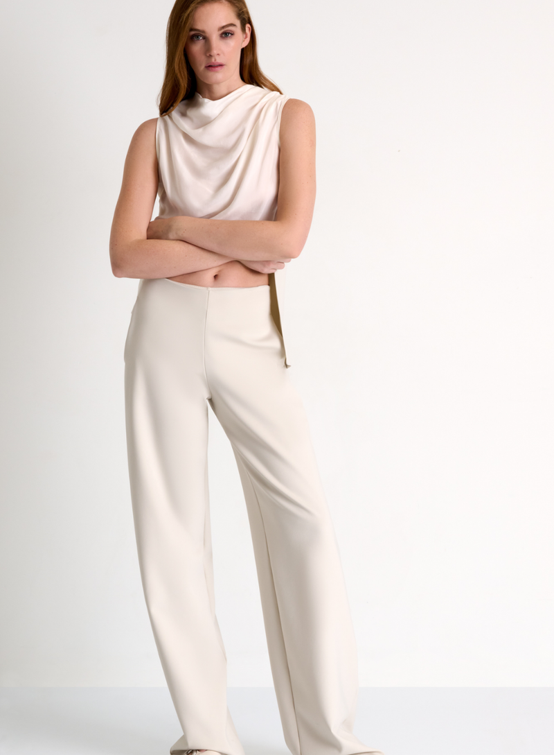 Tailored Wide-Leg Pant