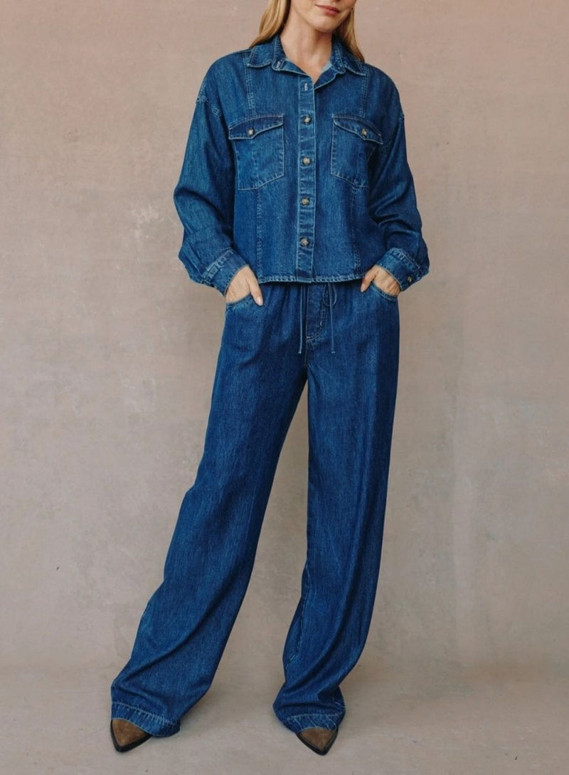 Drawstring Jean
