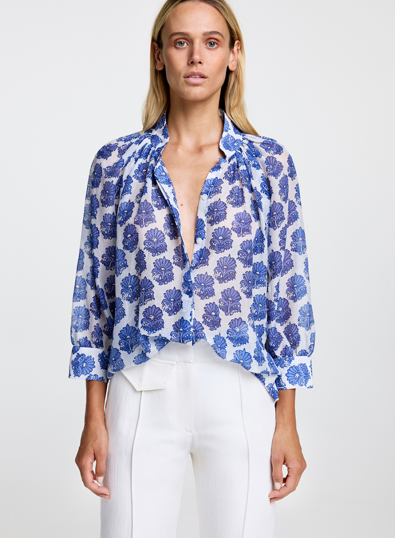 Gathered Blouse